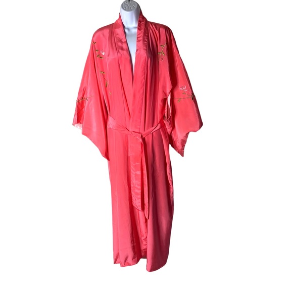 Japanese long kimono robe (b25) - Picture 1 of 9